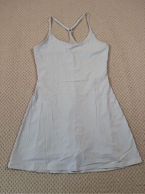Outdoor Voices Pale Blue Racerback Mini Active Dress